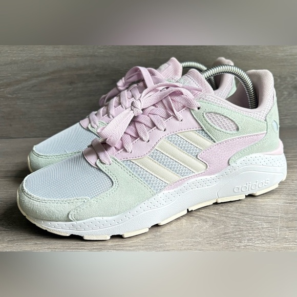 Adidas Crazychaos Gray/Pink Athletic Running Shoes EF1048 Women’s Size 8.5 - Picture 1 of 7